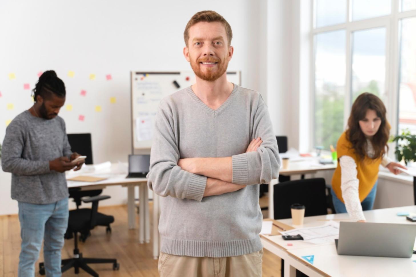 Moderne Finanzanalyse am Computer mit Charts und Diagrammen